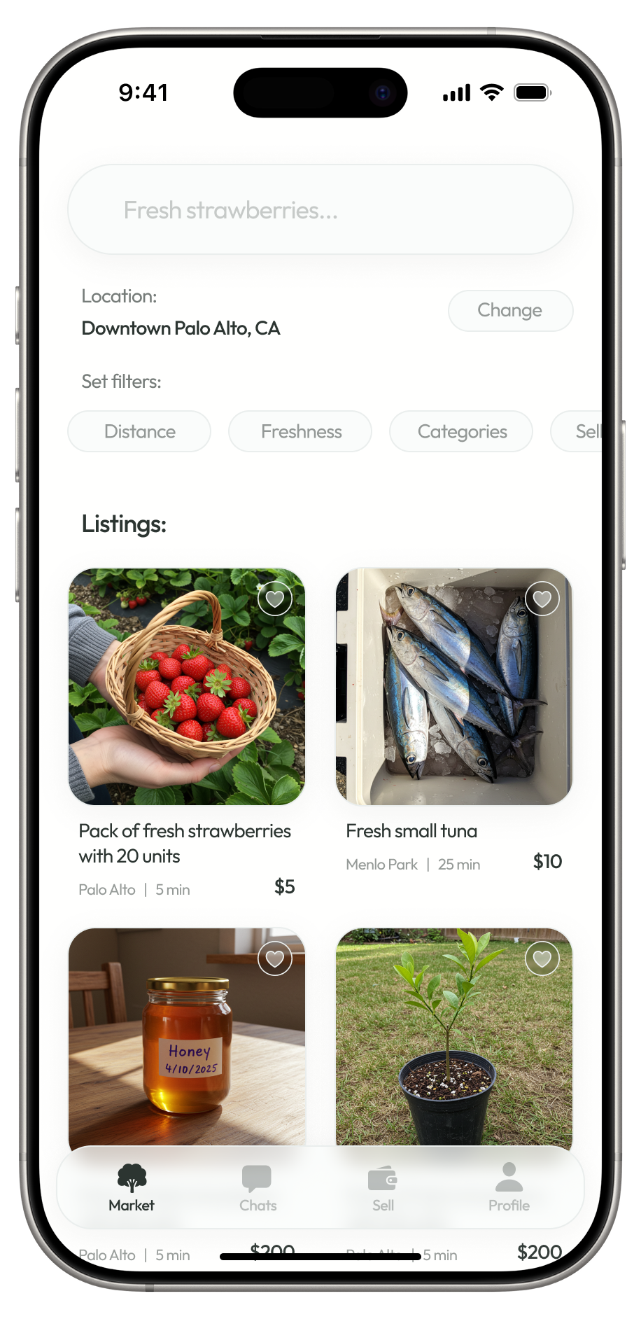 FreshPicked app